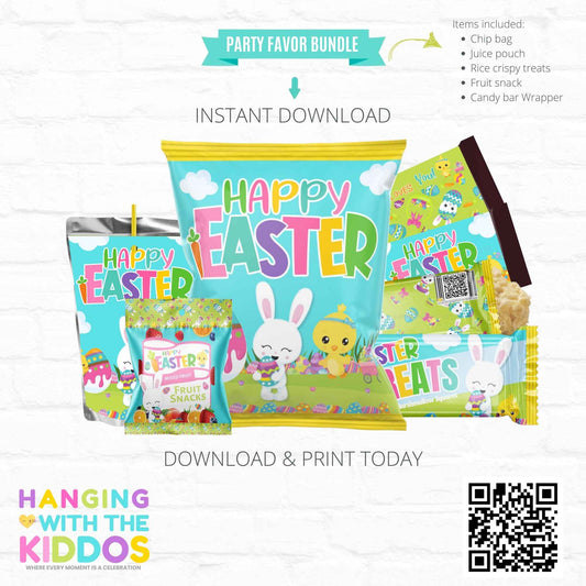 Easter Basket Stuffers Printable Bundle Hanging with the Kiddos