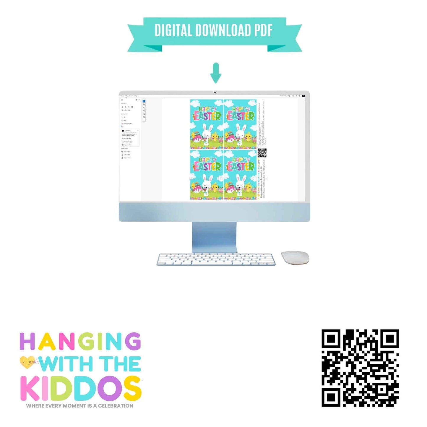 Easter Juice Pouch Labels – Printable Party Must-Have Hanging with the Kiddos