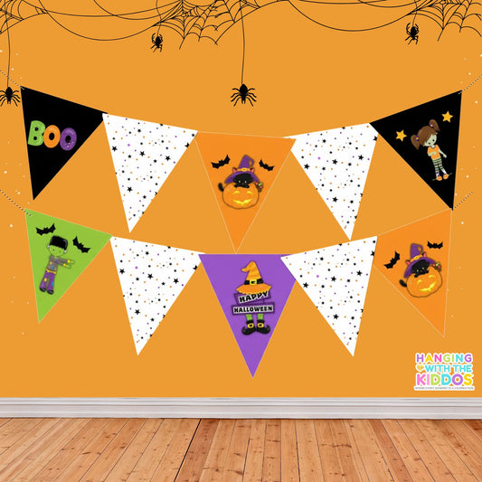 Halloween Bunting Banner Printable