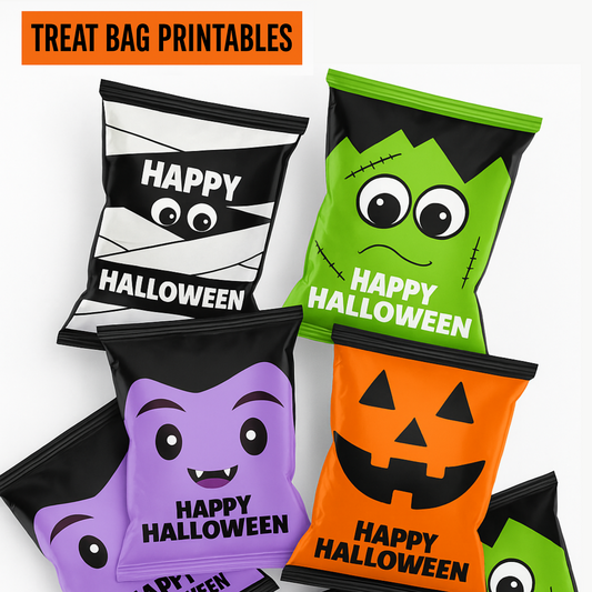 Halloween Treat Bag Printables