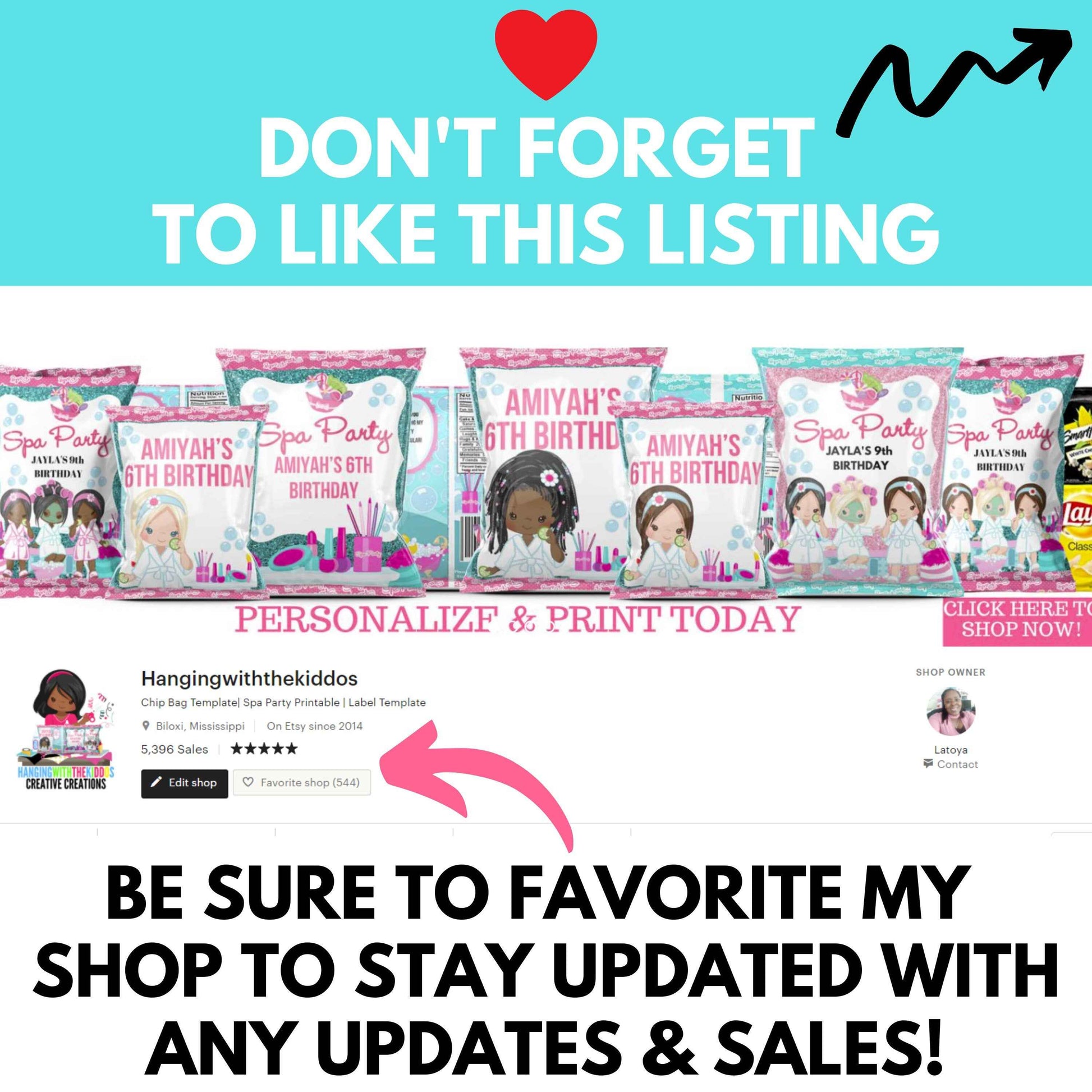 Bee Baby Shower Chip Bags| Cutie Baby Shower| Personalize Baby Shower Guest Gifts Hanging with the Kiddos