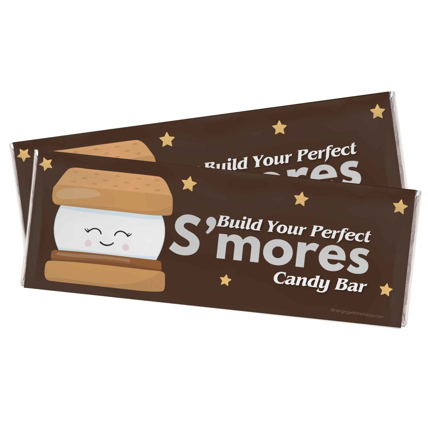 S’mores Chocolate Candy Wrappers Hanging with the Kiddos