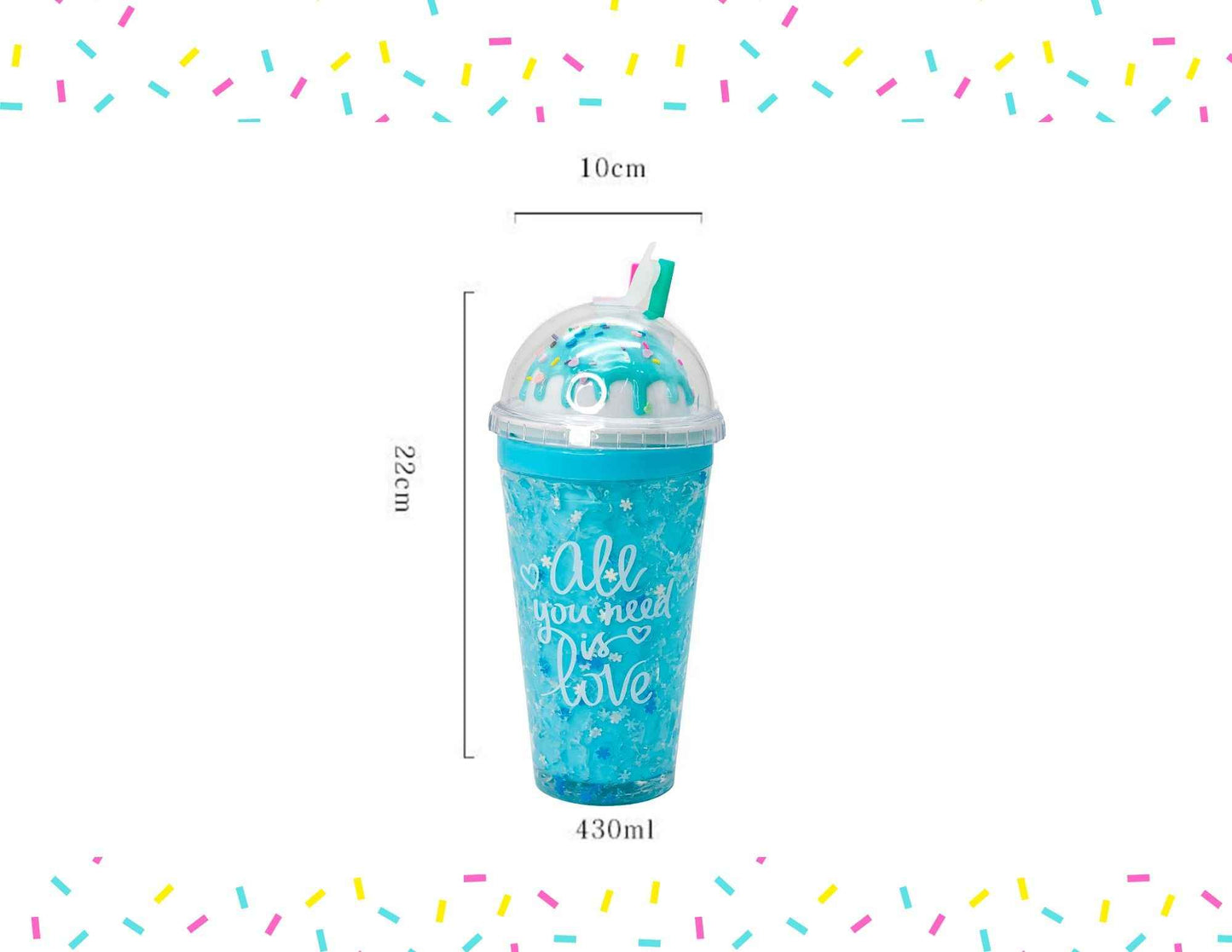 Ice Cream Sundae Frosty Tumbler