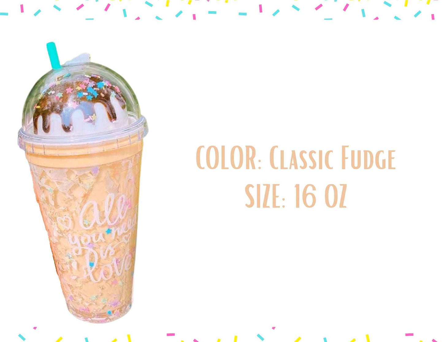 Ice Cream Sundae Frosty Tumbler