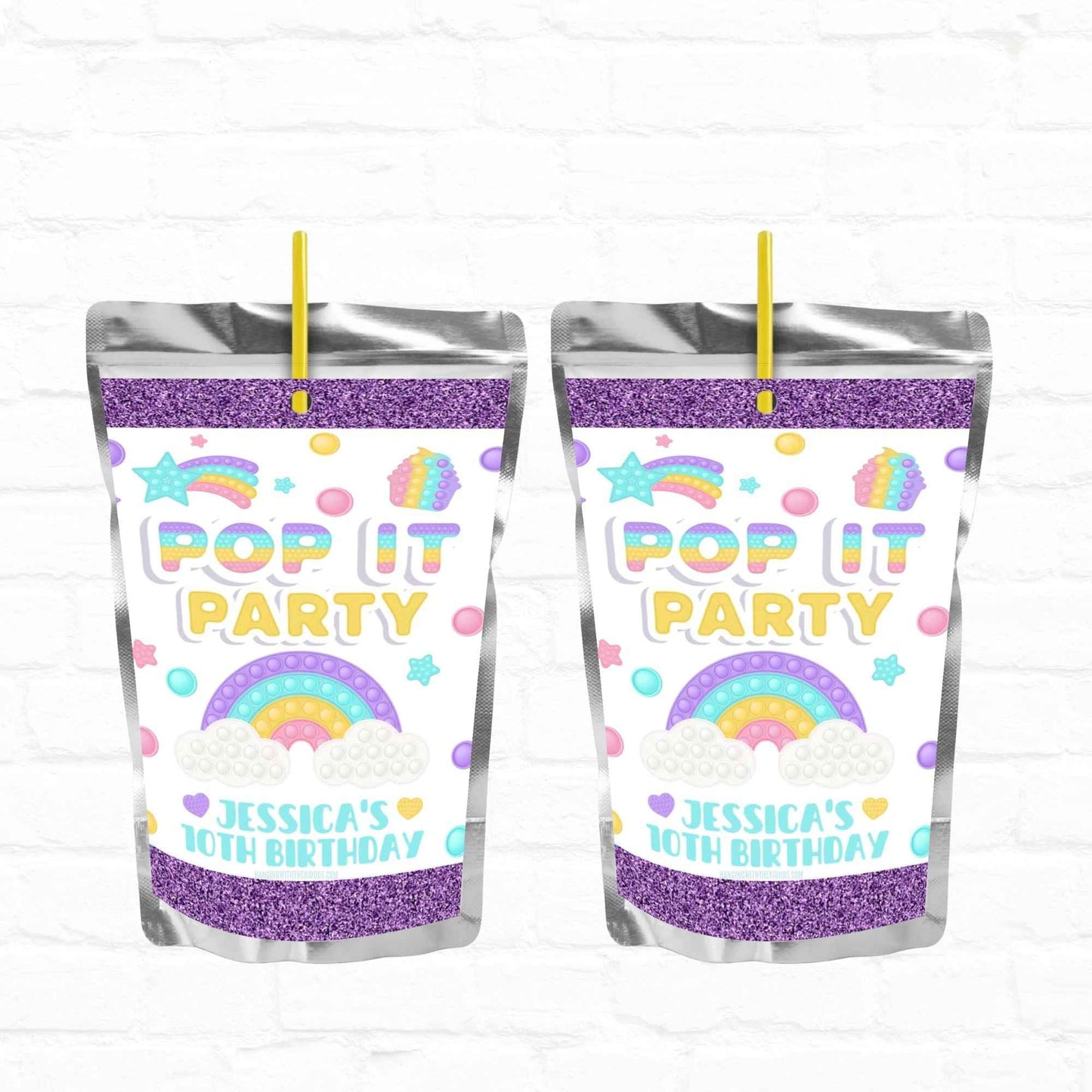 Pop It Birthday |Custom Party Bundle
