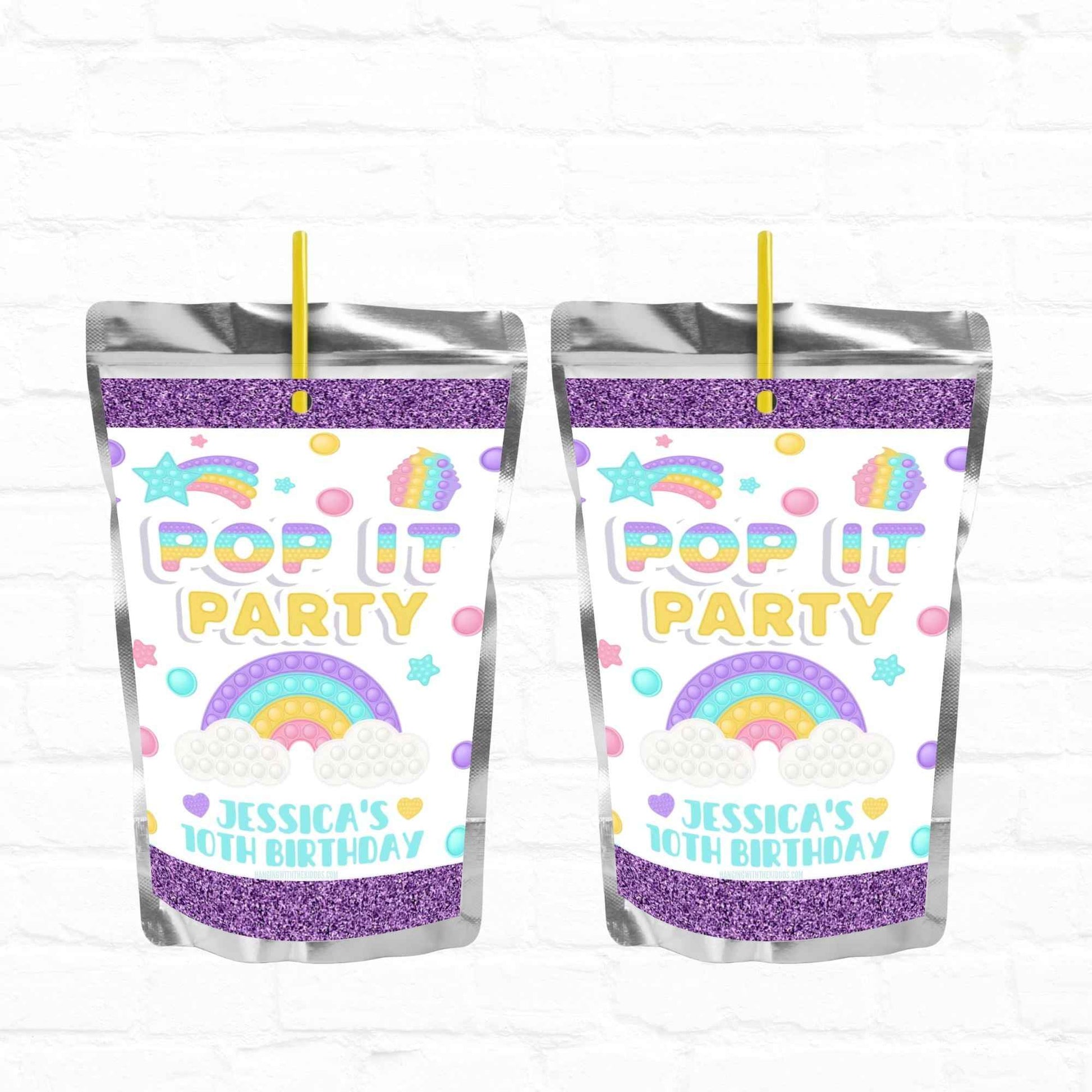 Pop It Birthday |Custom Party Bundle