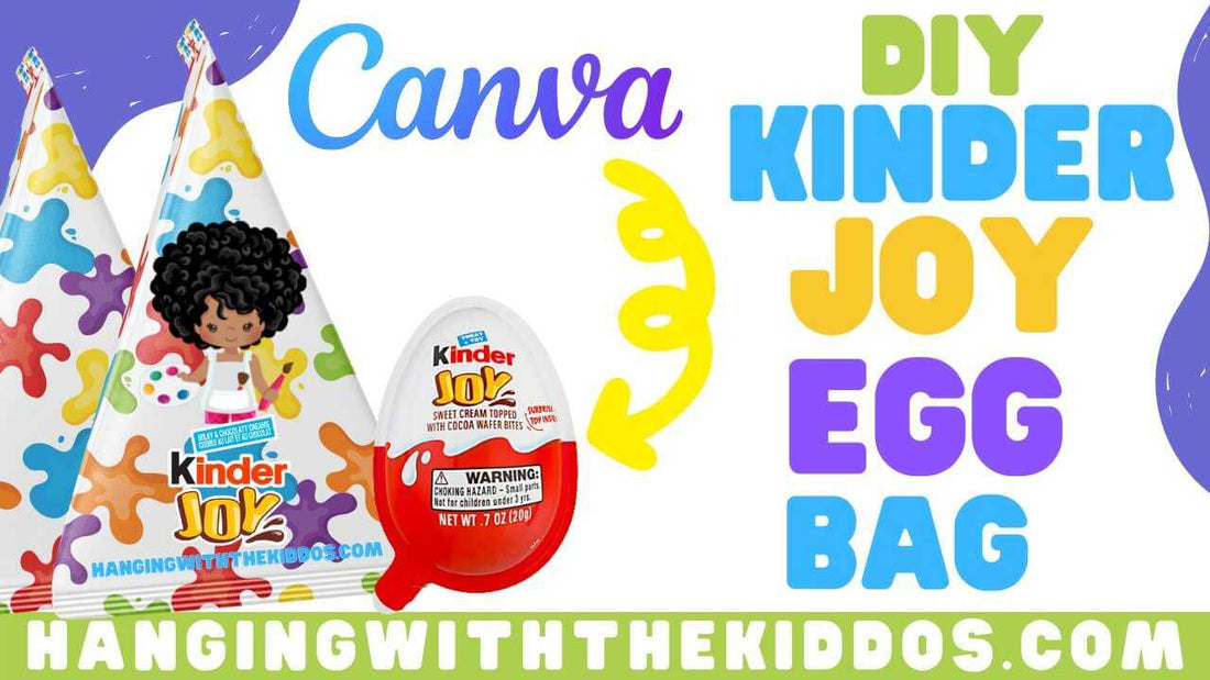 Custom Kinder Joy Egg Bag DIY Video Tutorial |Custom Party Favors