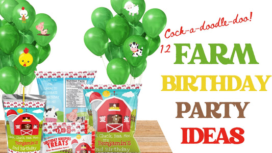12 Barnyard Farm Birthday Party Ideas