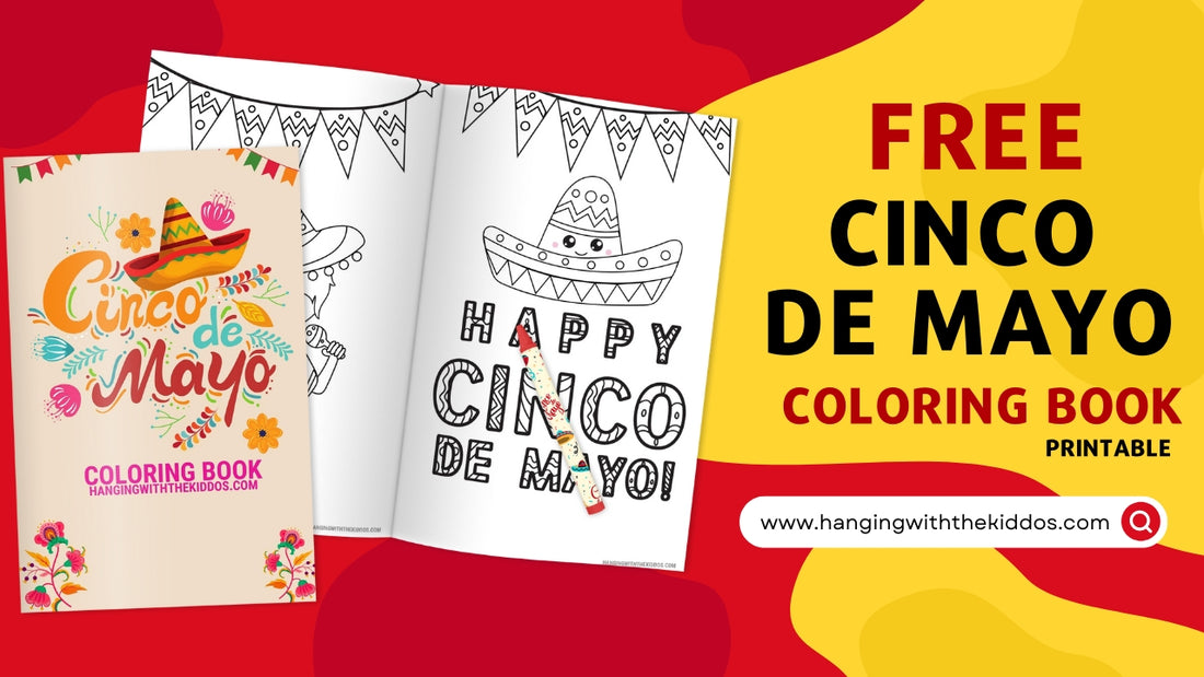 Free Cinco de Mayo Coloring Book Printable