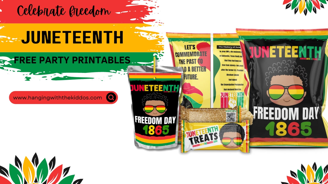 Celebrate Juneteenth with Our Free Party Printables