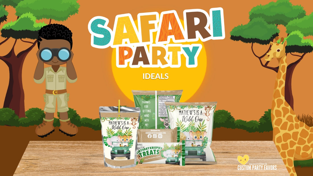 Safari 1st Birthday Party ideas