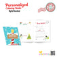 Personalized Christmas Coloring & Activity Books|Printable File 02