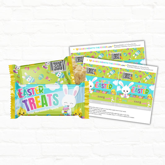 Easter Rice Crispy Treat Wrapper Printable