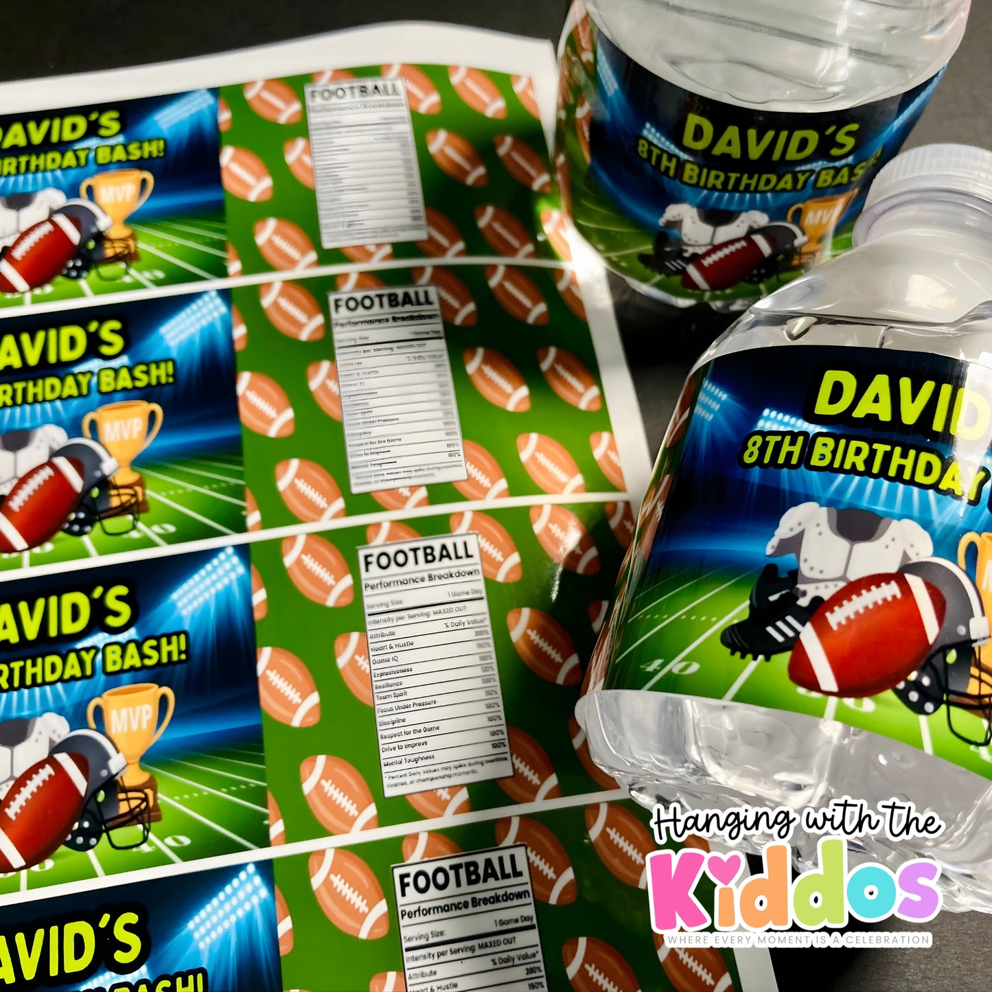 Glossy Waterproof Vinyl Sticker Paper for Juice Pouch & Water Bottle Labels