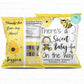 Bee Baby Shower Chip Bags| Cutie Baby Shower| Personalize Baby Shower Guest Gifts