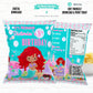 Little Mermaid Personalized Party Favors Chip Bags|Printable File 01