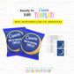 Mini Moon Marshmallow Pie Wrappers Template