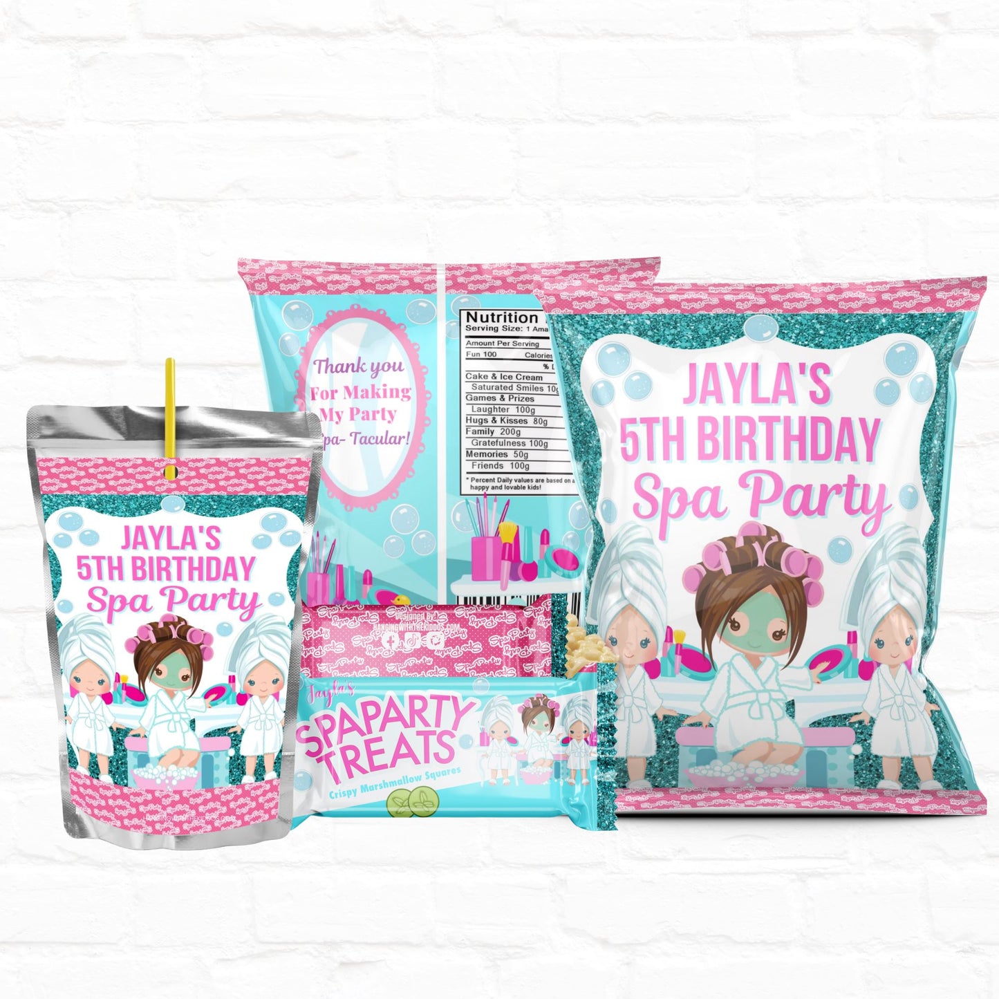 Girls Spa Party |Custom Party Bundle 2