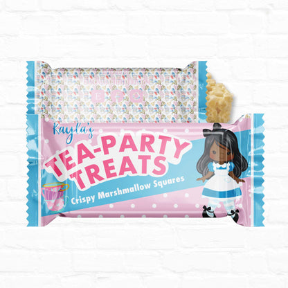 Alice in Wonderland Tea Party|Ready to Edit Rice Krispy Treats Wrappers